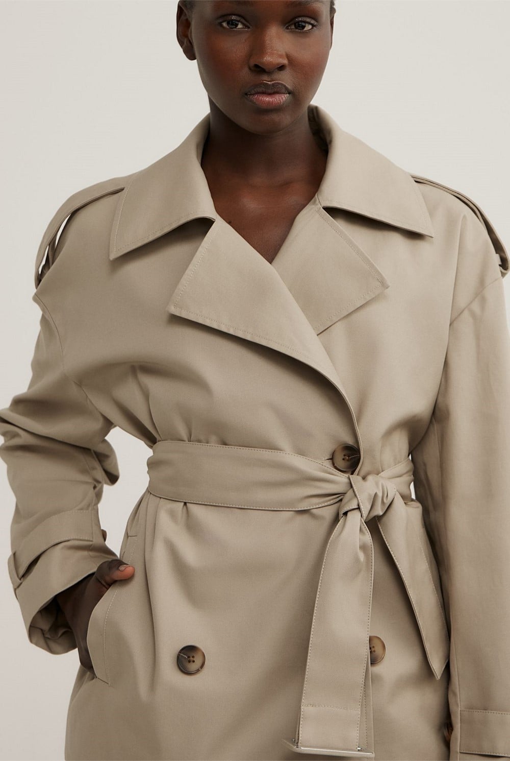 Belted Trench Coat