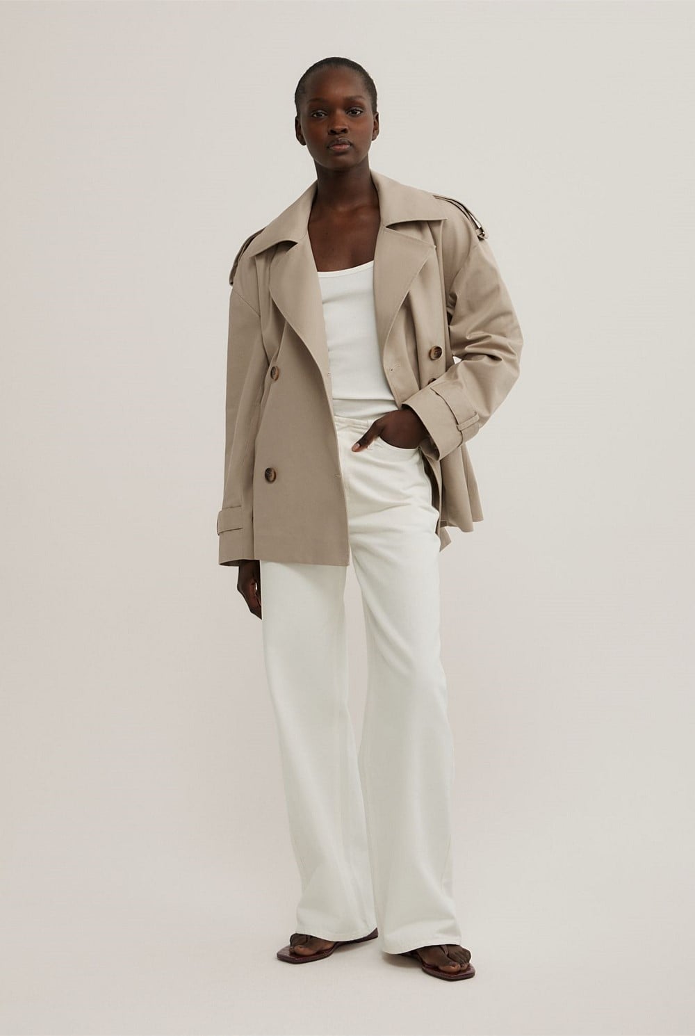 Belted Trench Coat