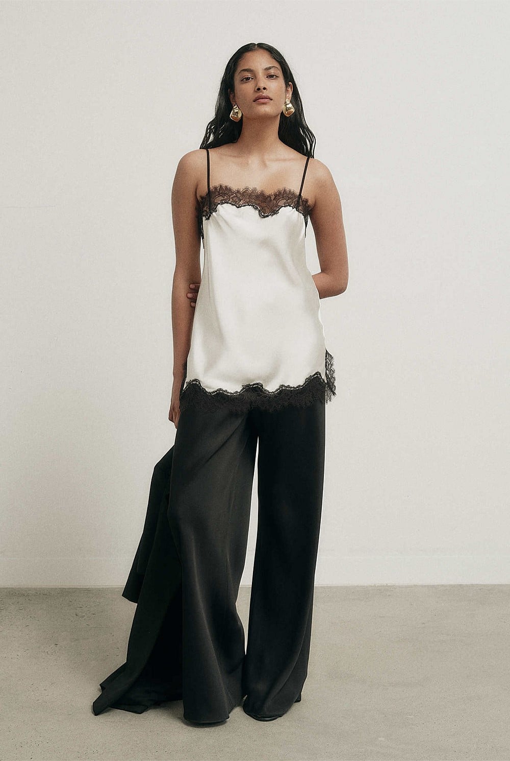 Lace Border Camisole