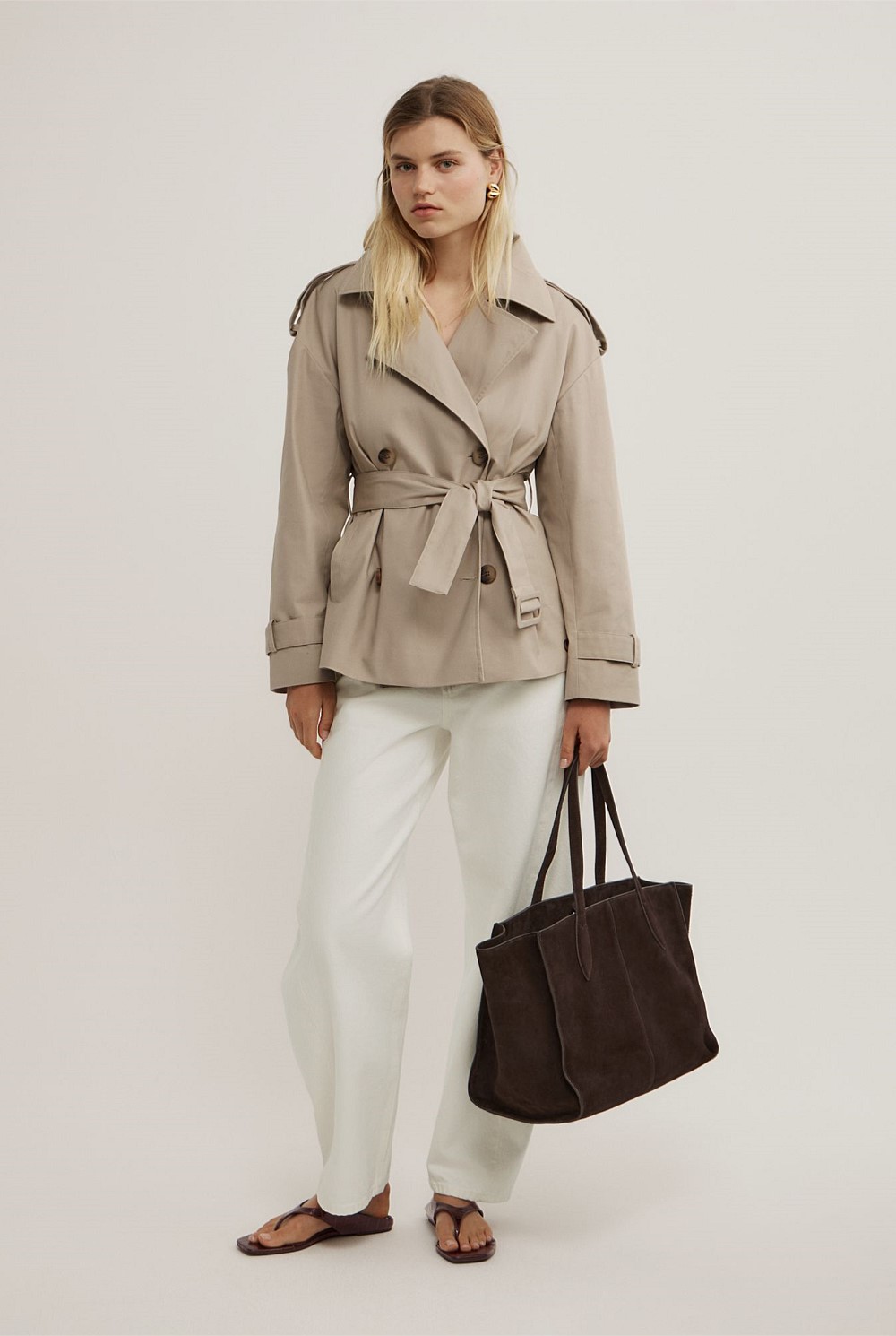 Azelea Leather Tote Bag