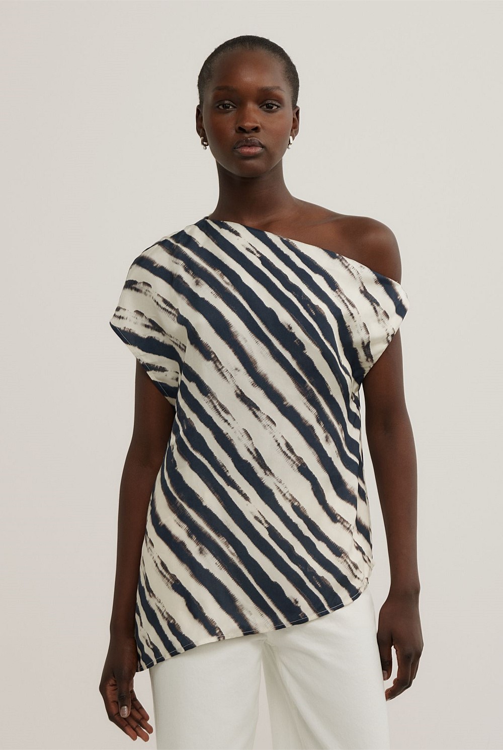 Tipped Shoulder Top