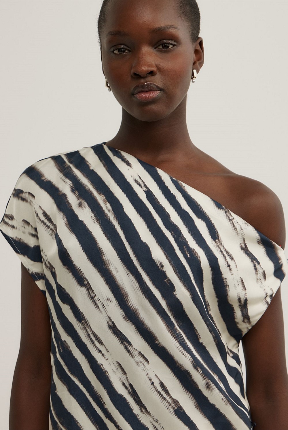 Tipped Shoulder Top