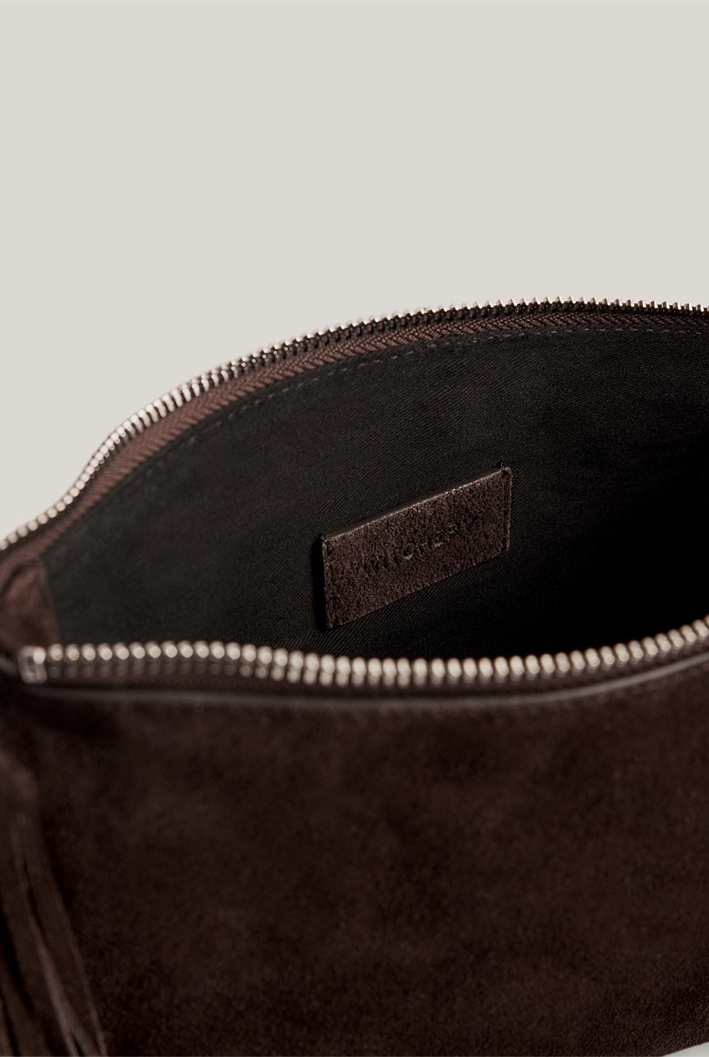 Dakota Fringe Leather Clutch