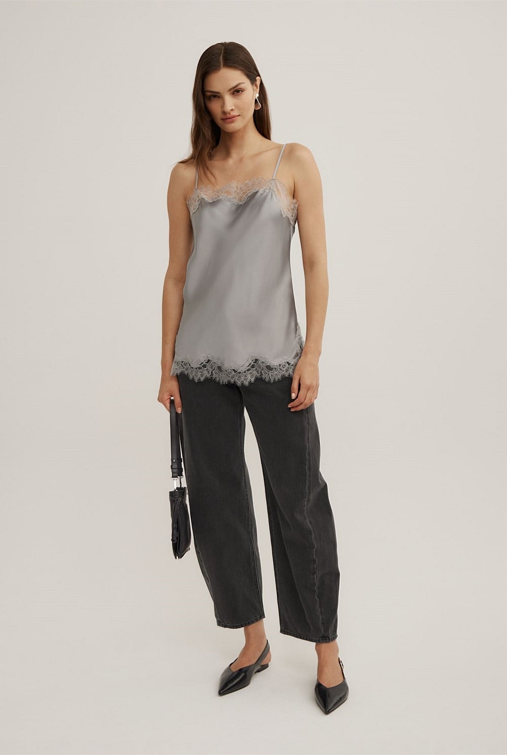 Lace Border Camisole