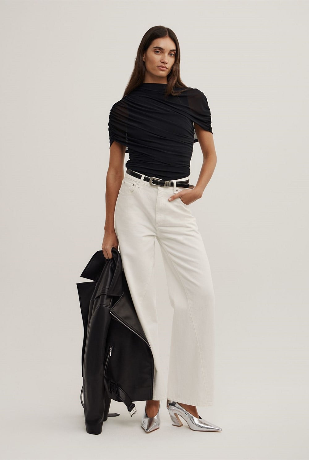 Mesh Cape Top