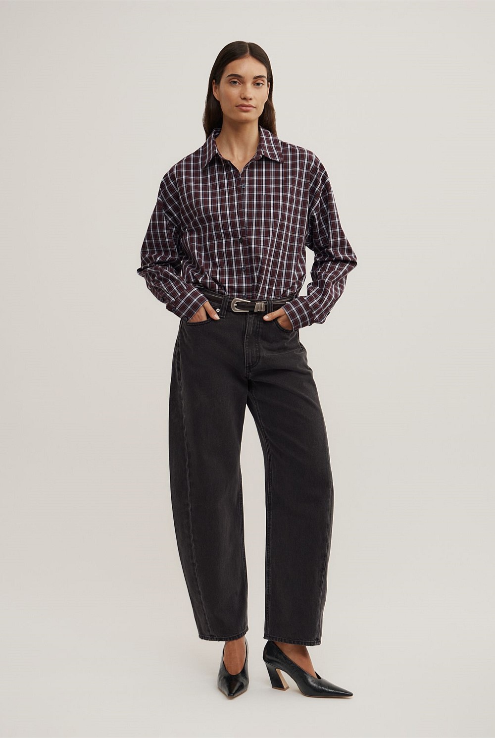 Curved Hem Shirt