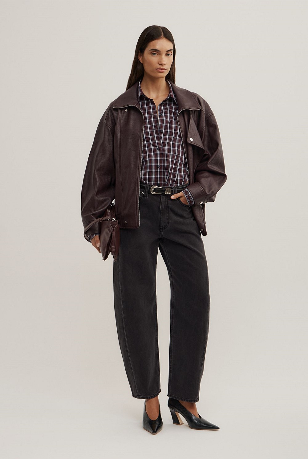 Curved Hem Shirt