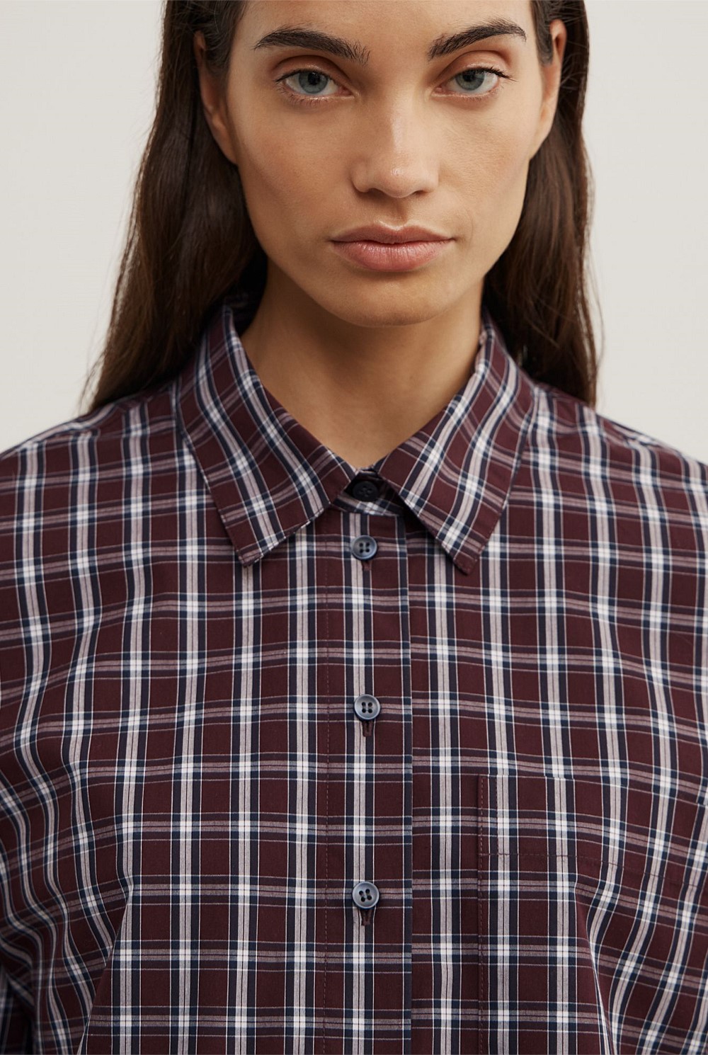 Curved Hem Shirt