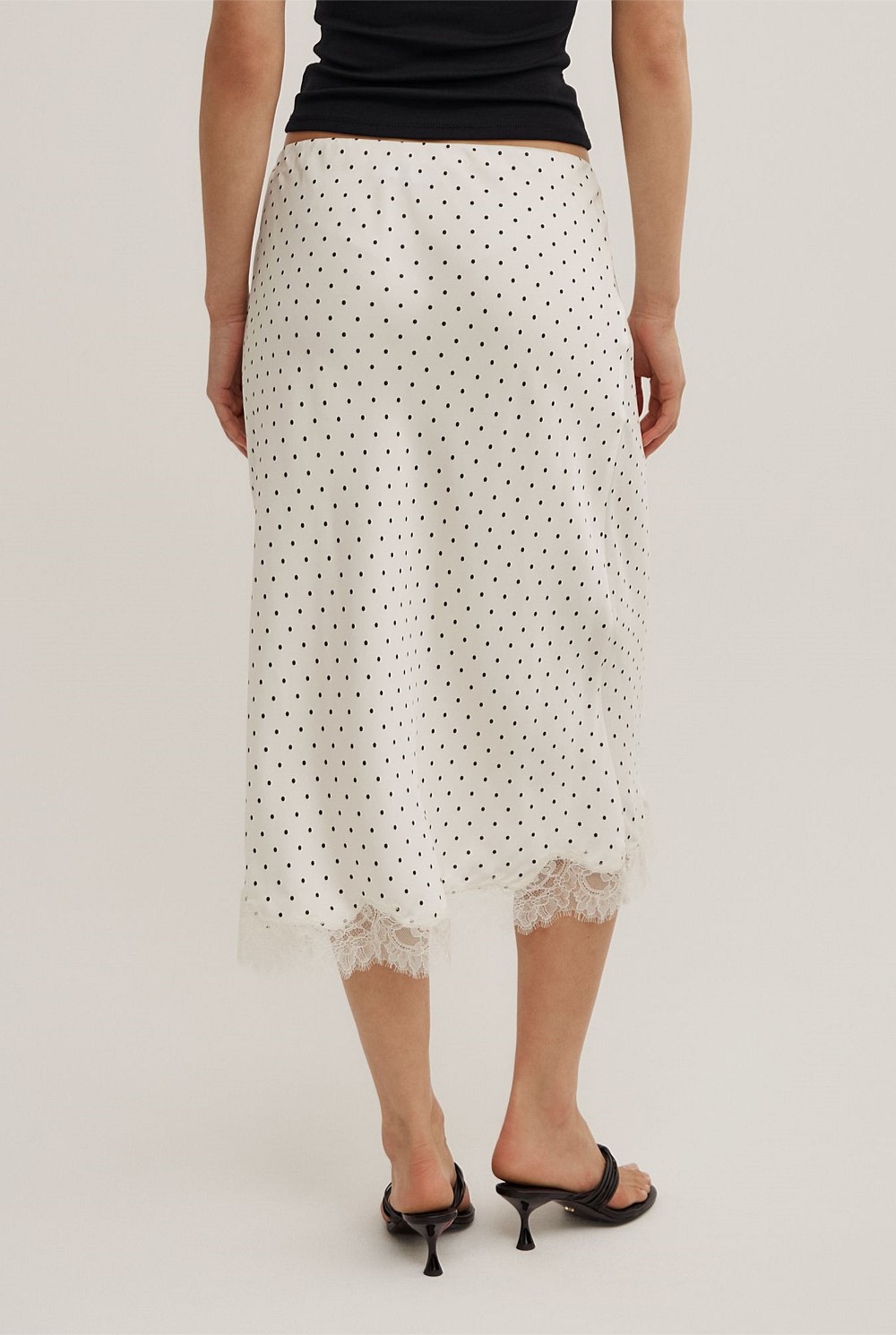 Lace Midi Skirt