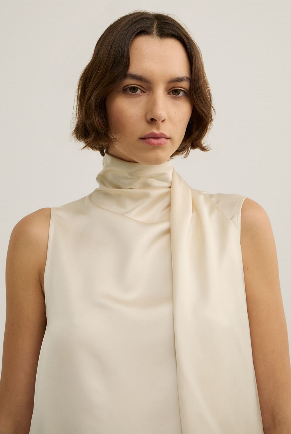 Asymmetric Scarf Top