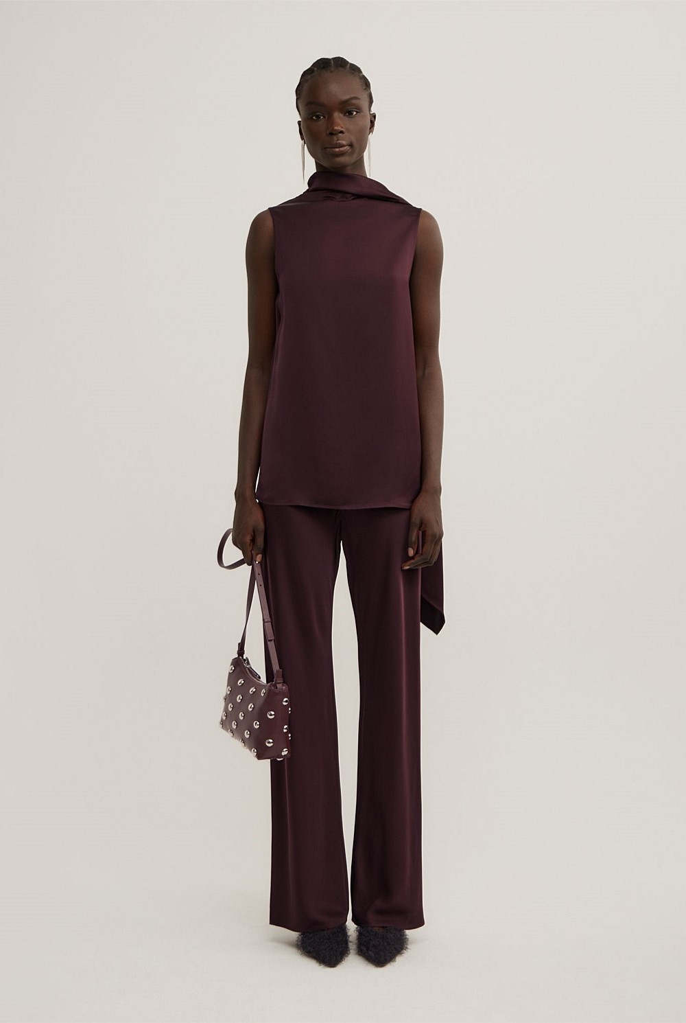 Asymmetric Scarf Top