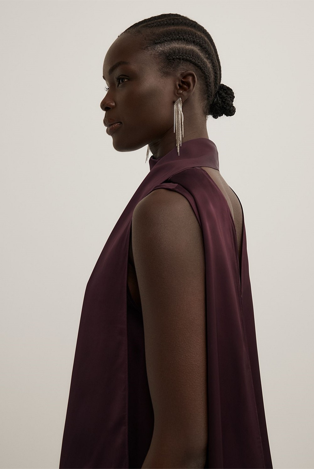 Asymmetric Scarf Top
