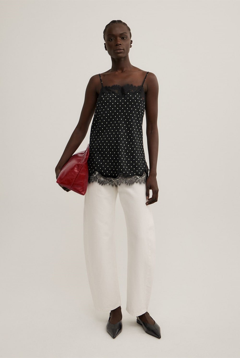 Lace Border Camisole