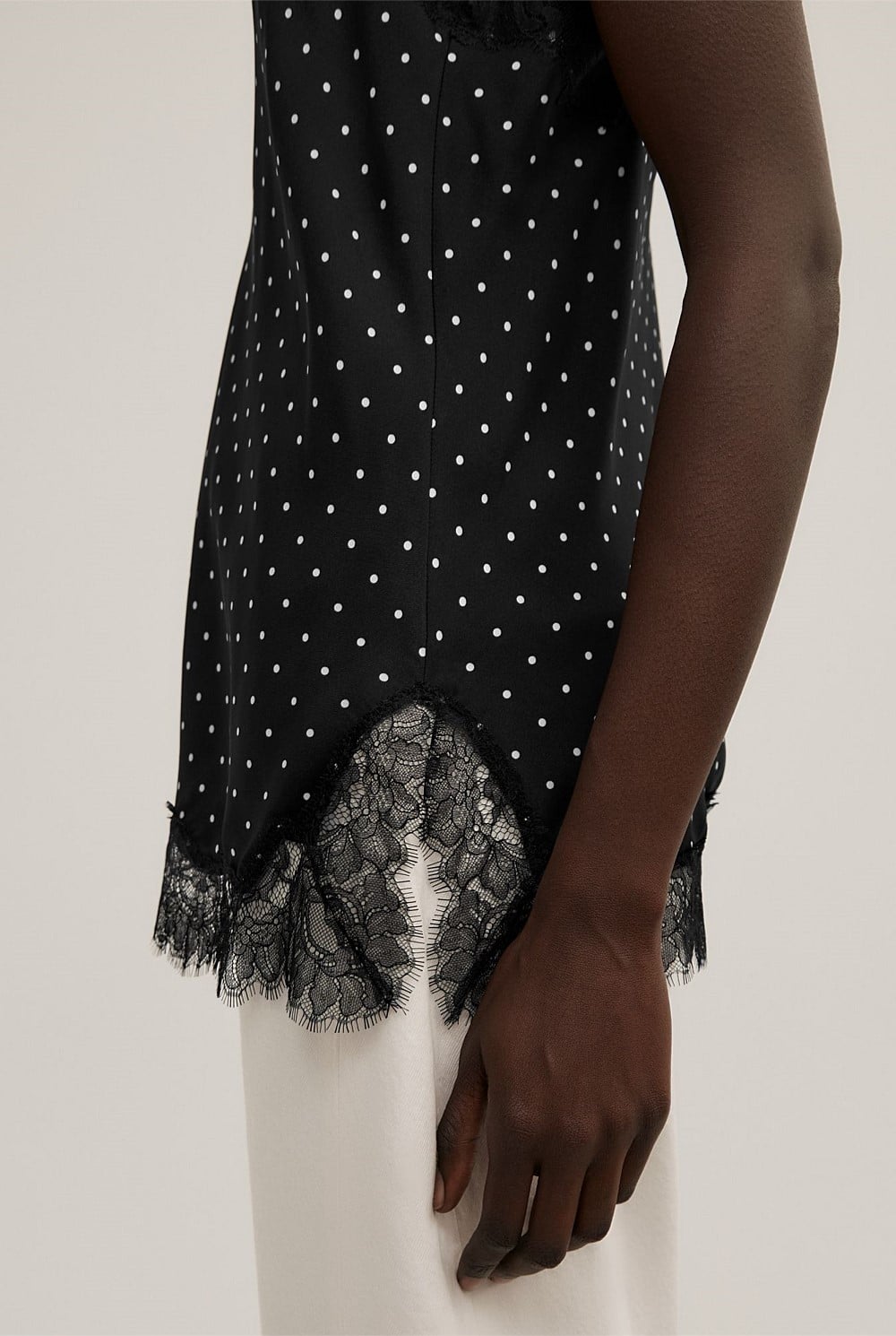 Lace Border Camisole