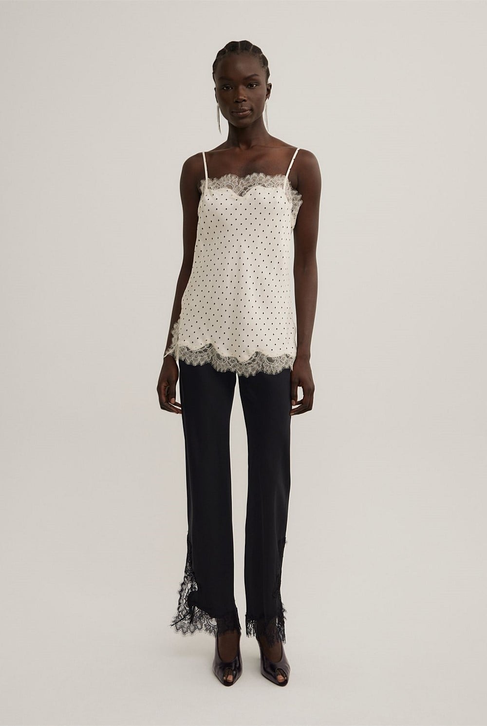 Lace Border Camisole