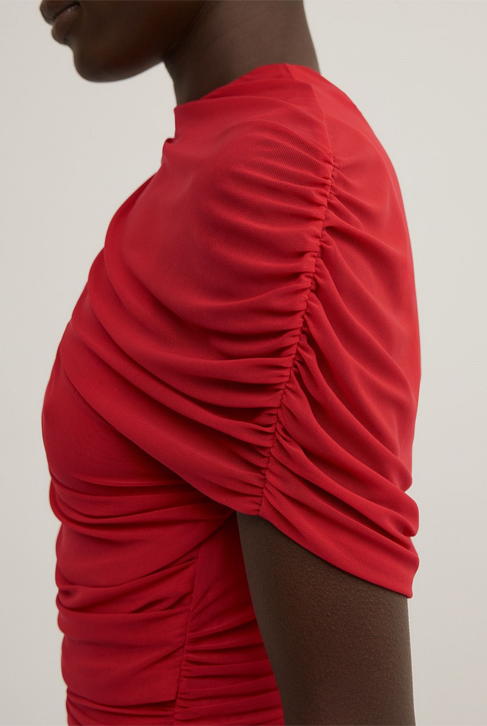 Mesh Cape Top