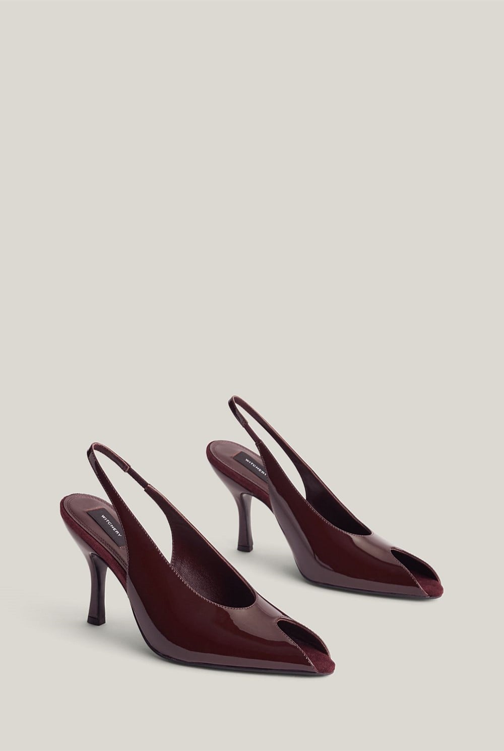 Naomi Peep Toe Heels