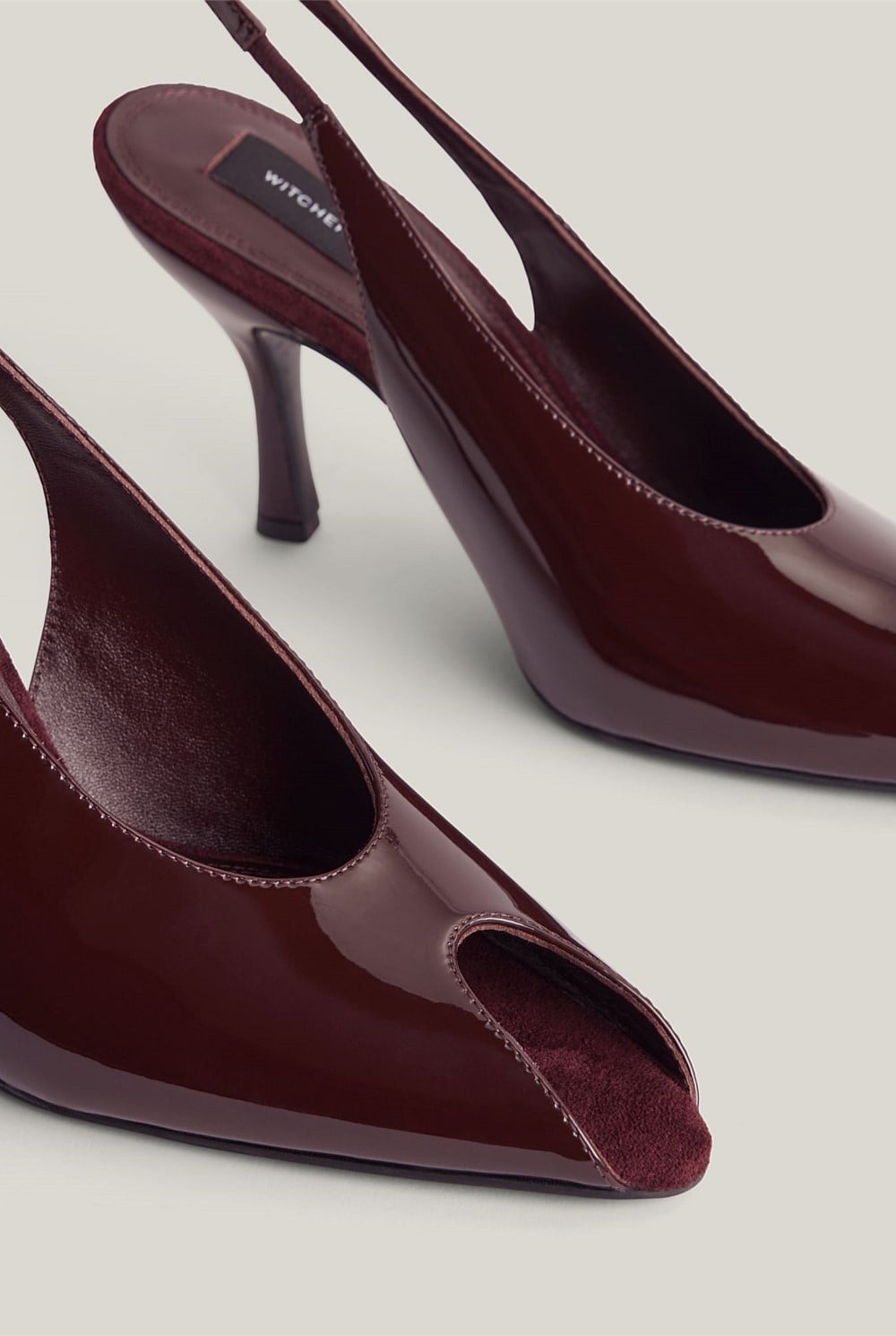 Naomi Peep Toe Heels