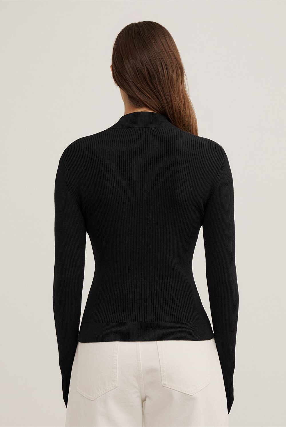 Double Zip Knit Cardigan