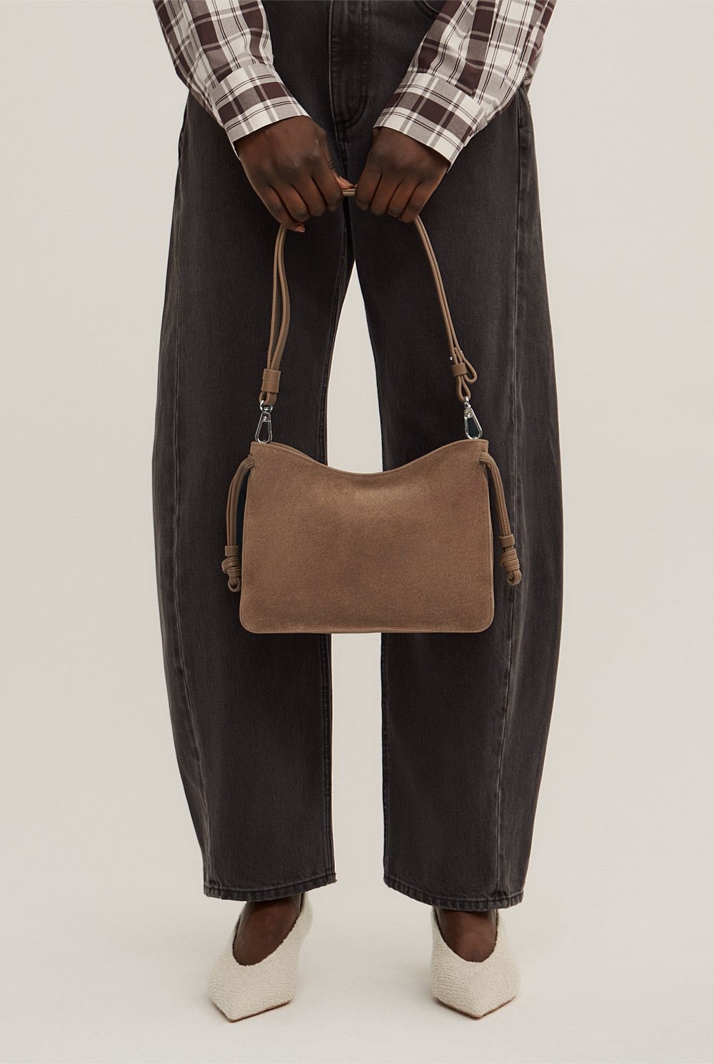 Kayla Leather Shoulder Bag