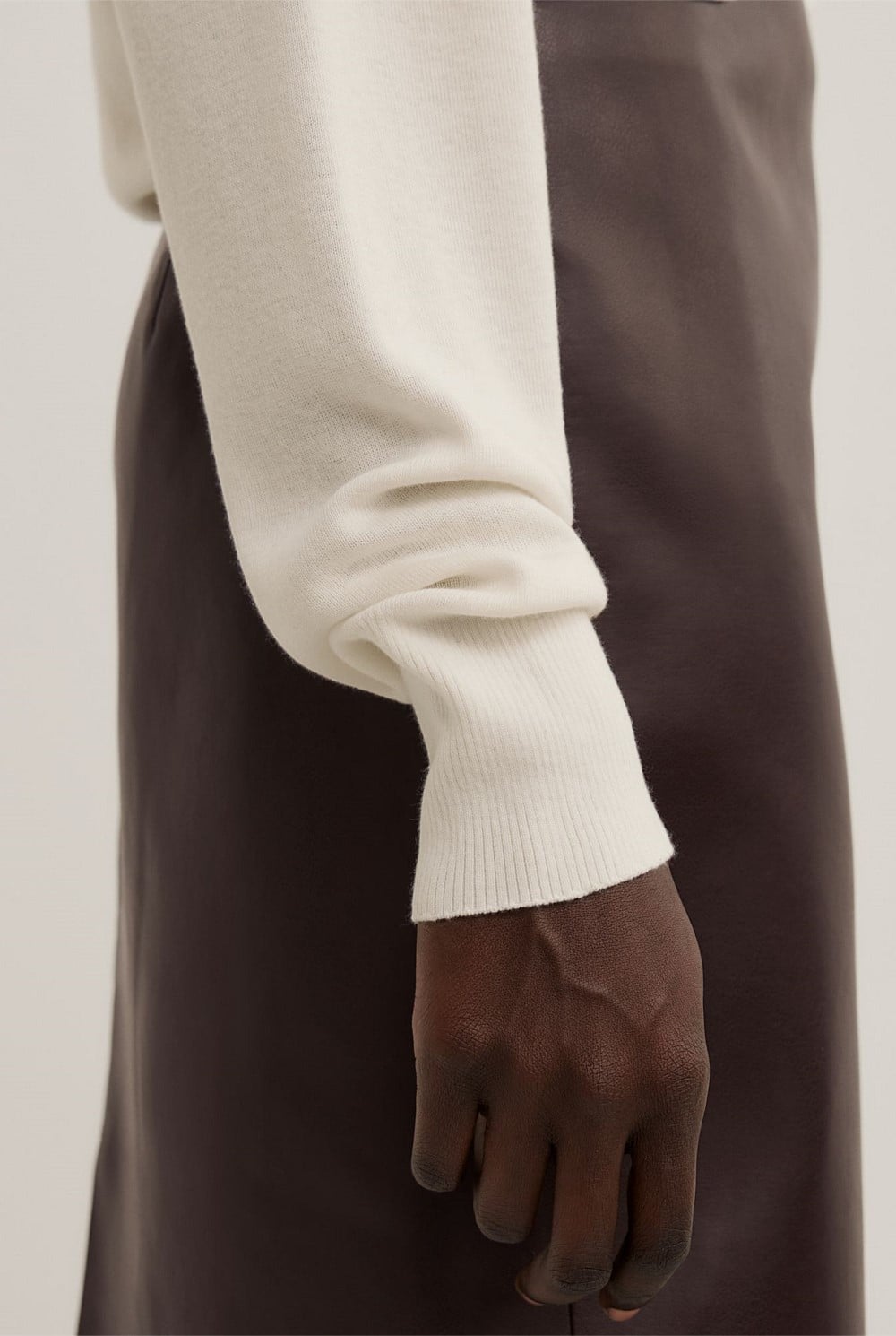 Relaxed V-Neck Cardigan