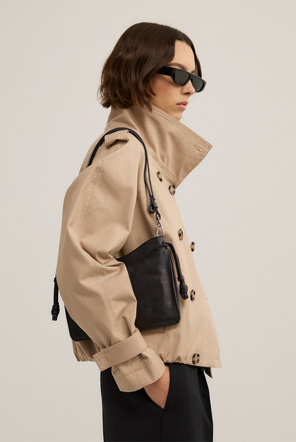 Kayla Leather Shoulder Bag