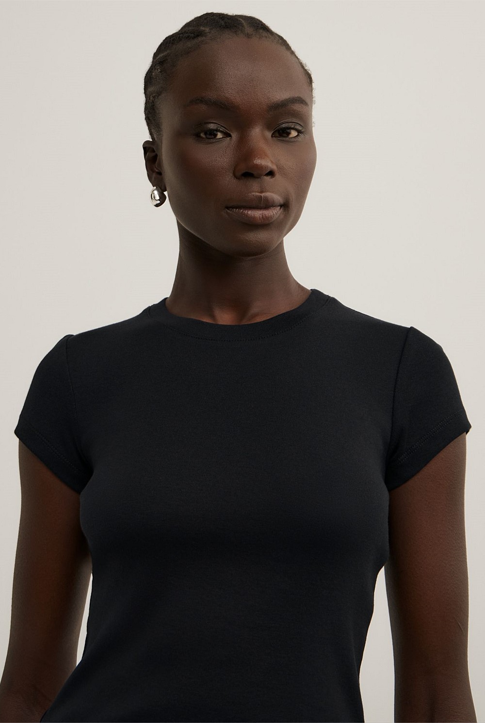 Short Sleeve Fitted T-Shirt