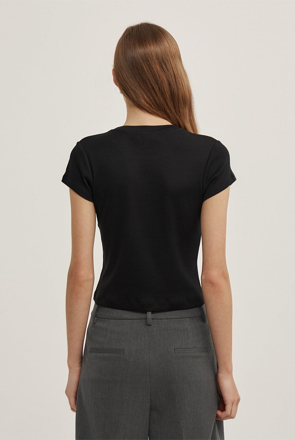 Short Sleeve Fitted T-Shirt