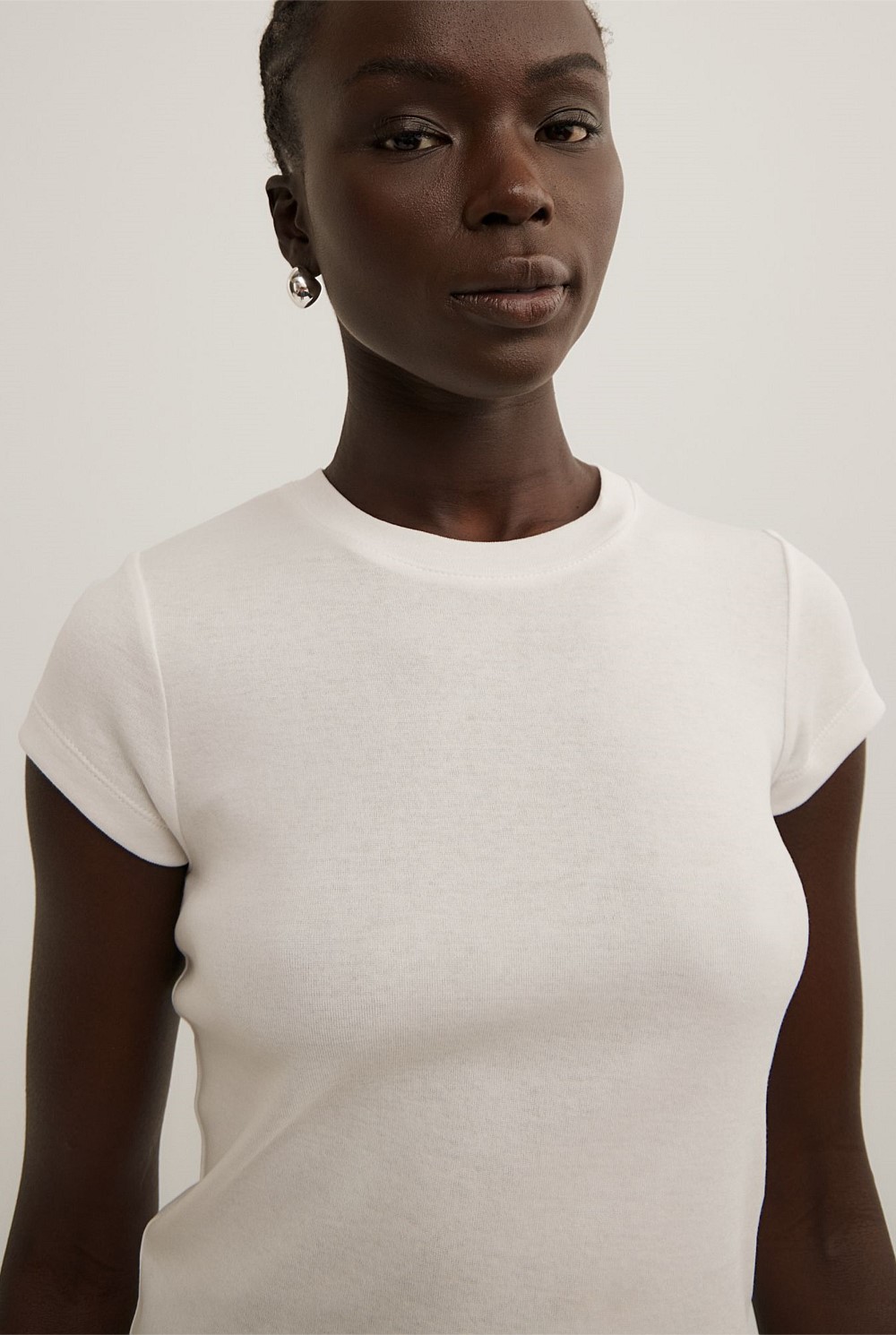 Short Sleeve Fitted T-Shirt