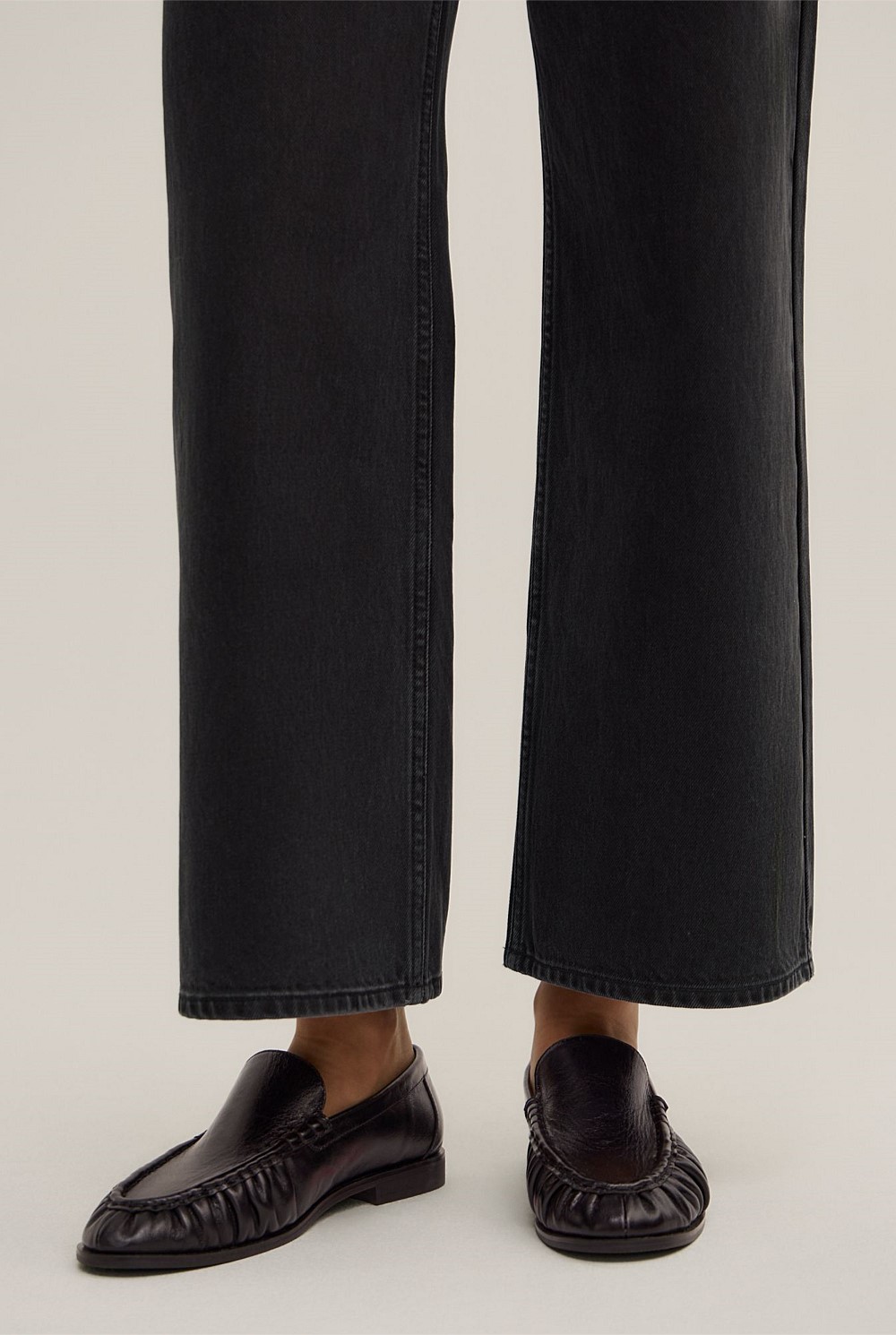Wide Leg Crop Jeans