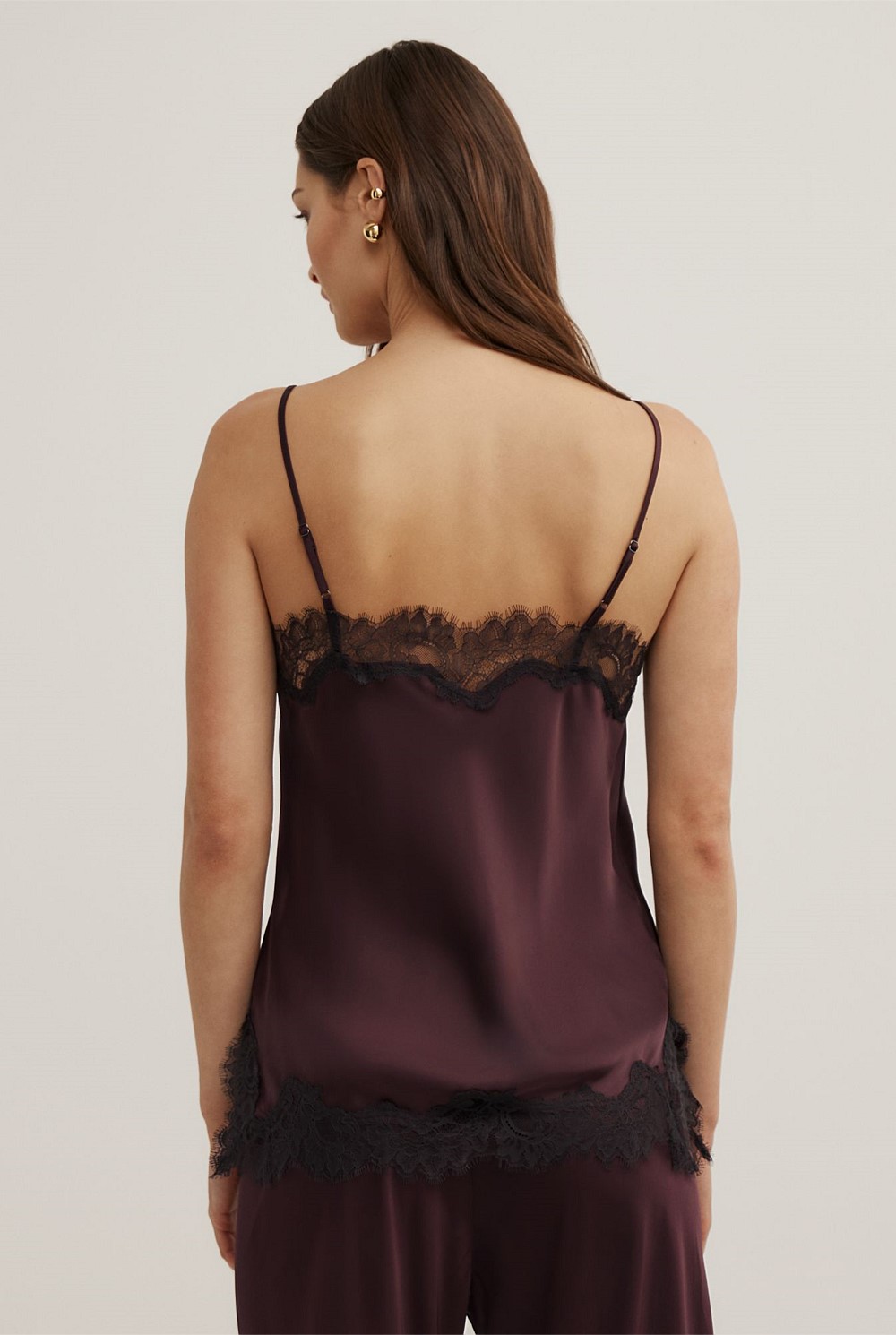 Lace Border Camisole