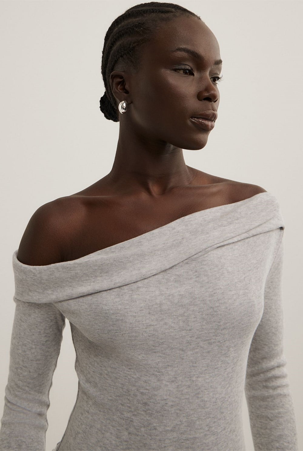 Asymmetric Long Sleeve Top