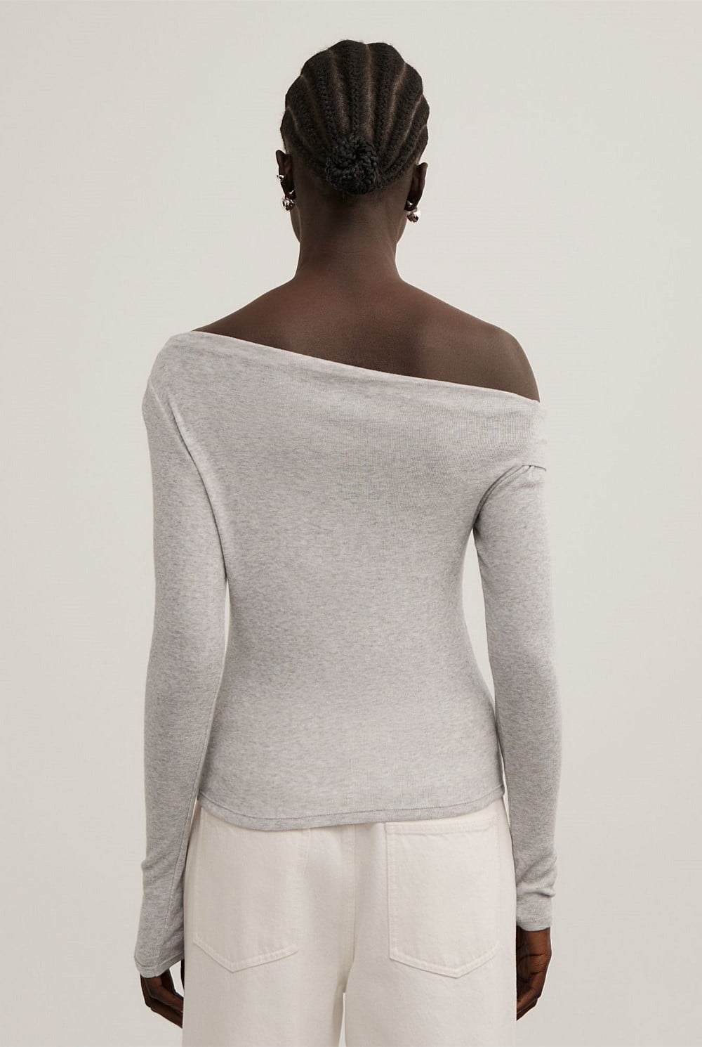 Asymmetric Long Sleeve Top