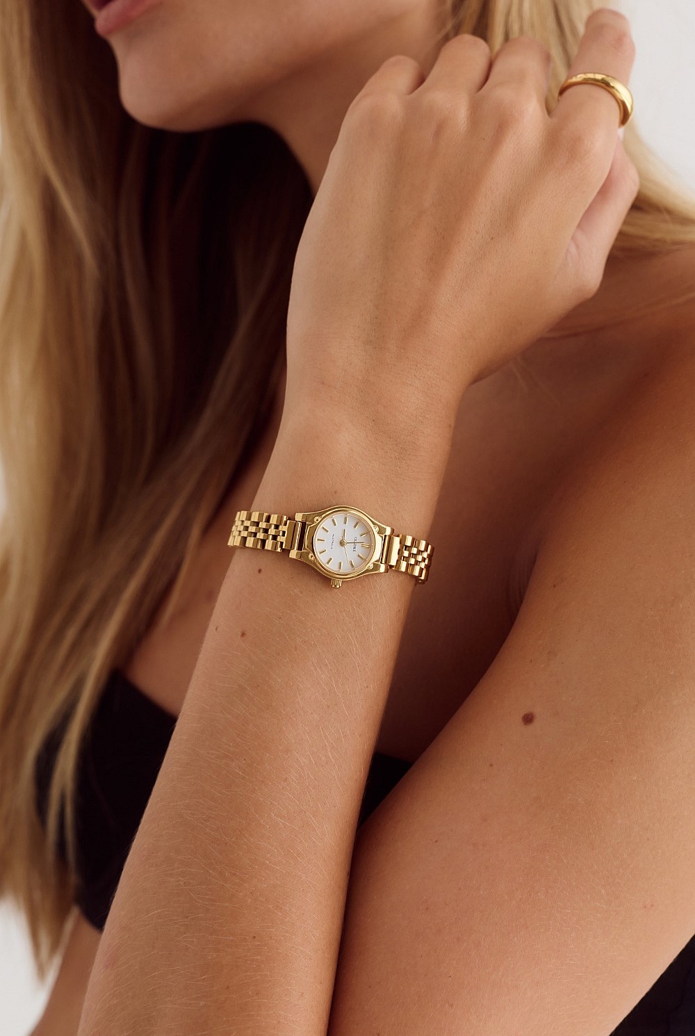 Isobel Watch | White | 18k Gold