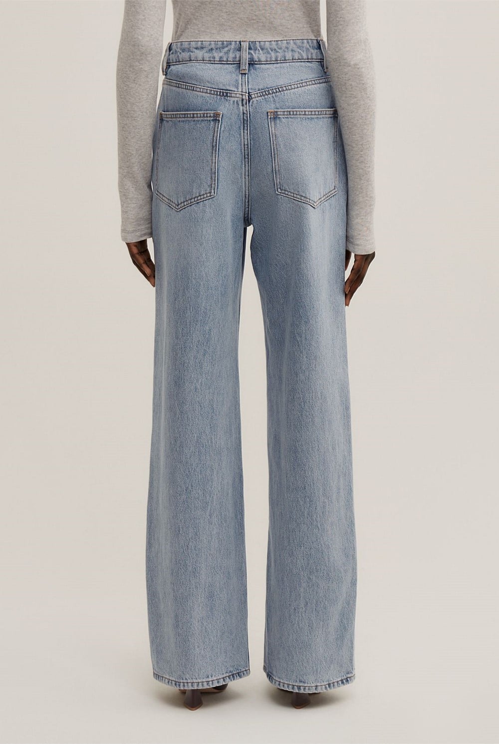 Full Length Straight Jeans