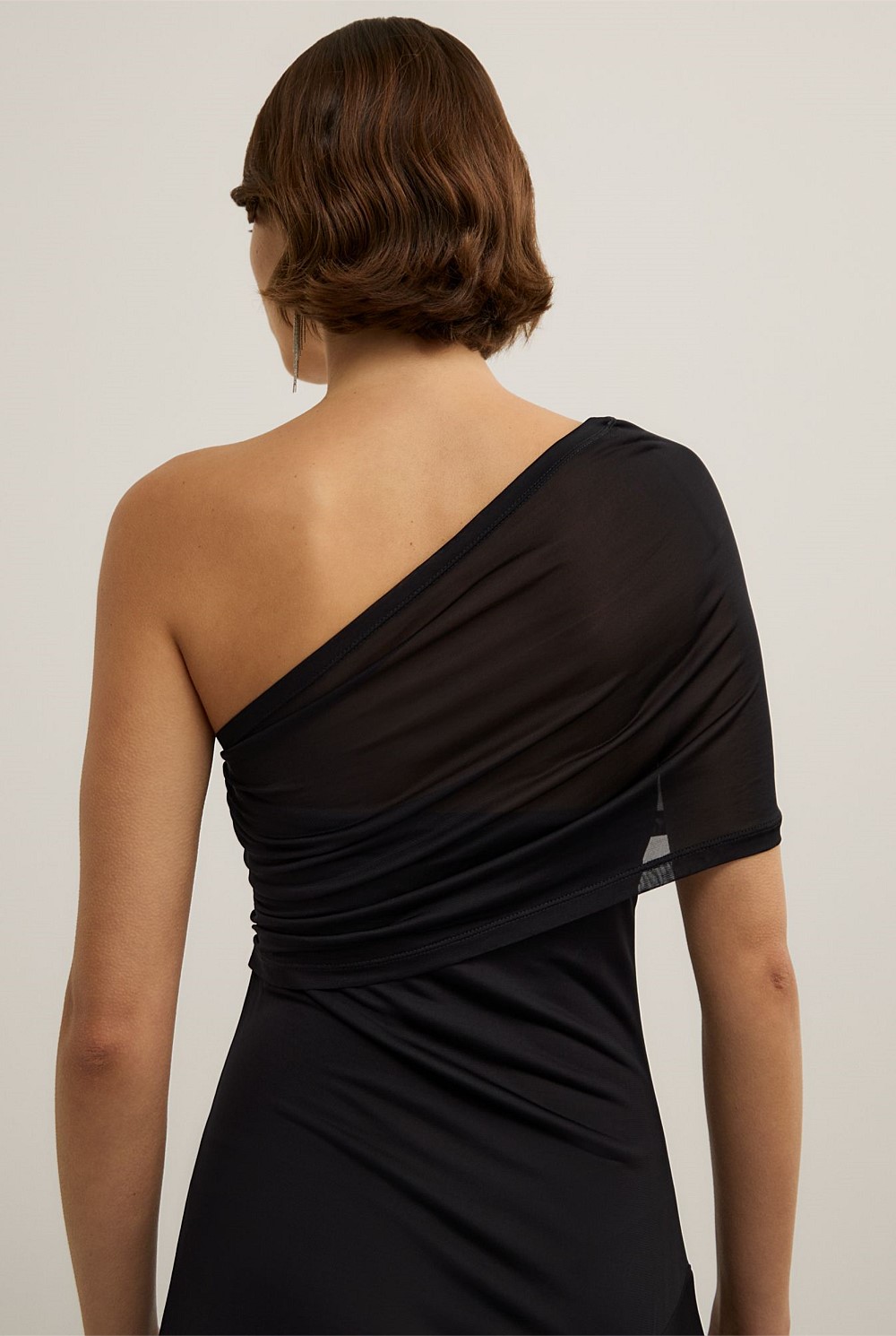 Wrapped Shoulder Dress