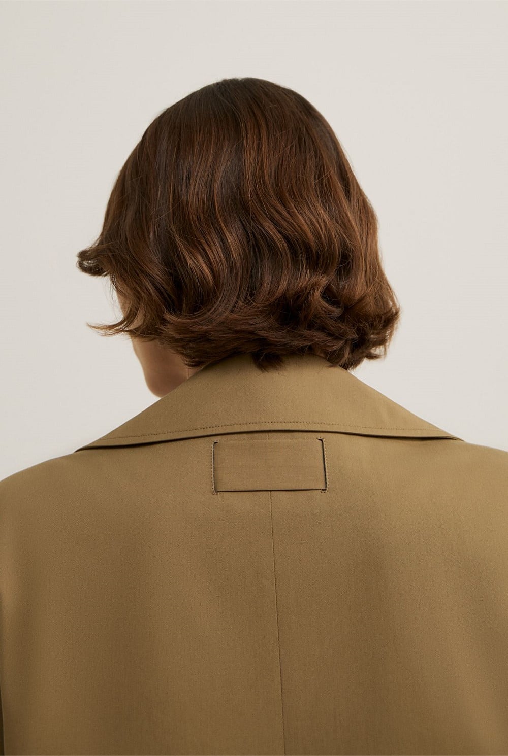 Single Breasted Trench Coat