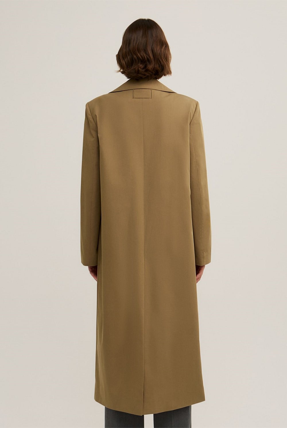 Single Breasted Trench Coat