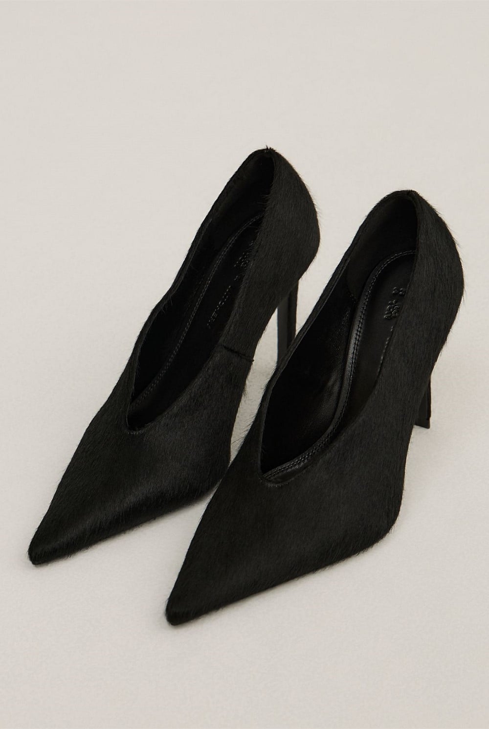 High Vamp Pump Heels