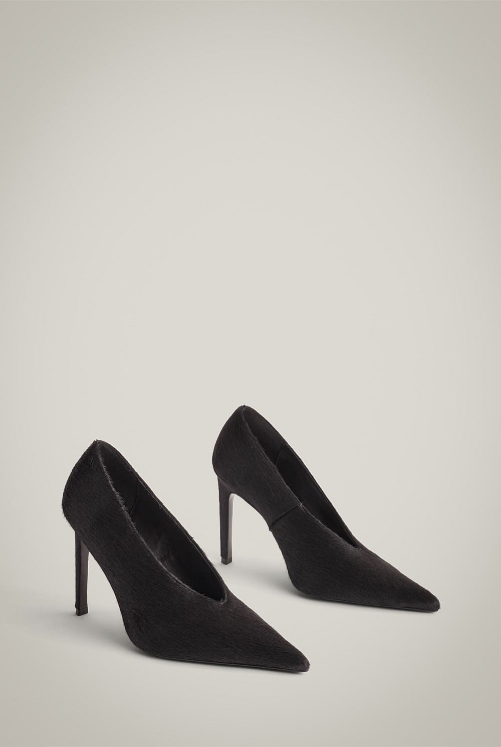 High Vamp Pump Heels