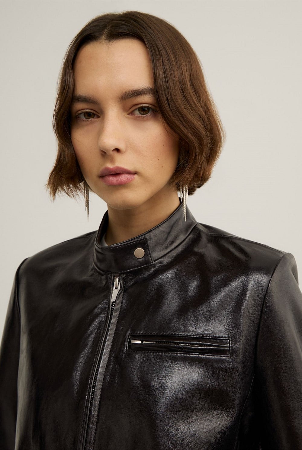 Clean Biker Jacket