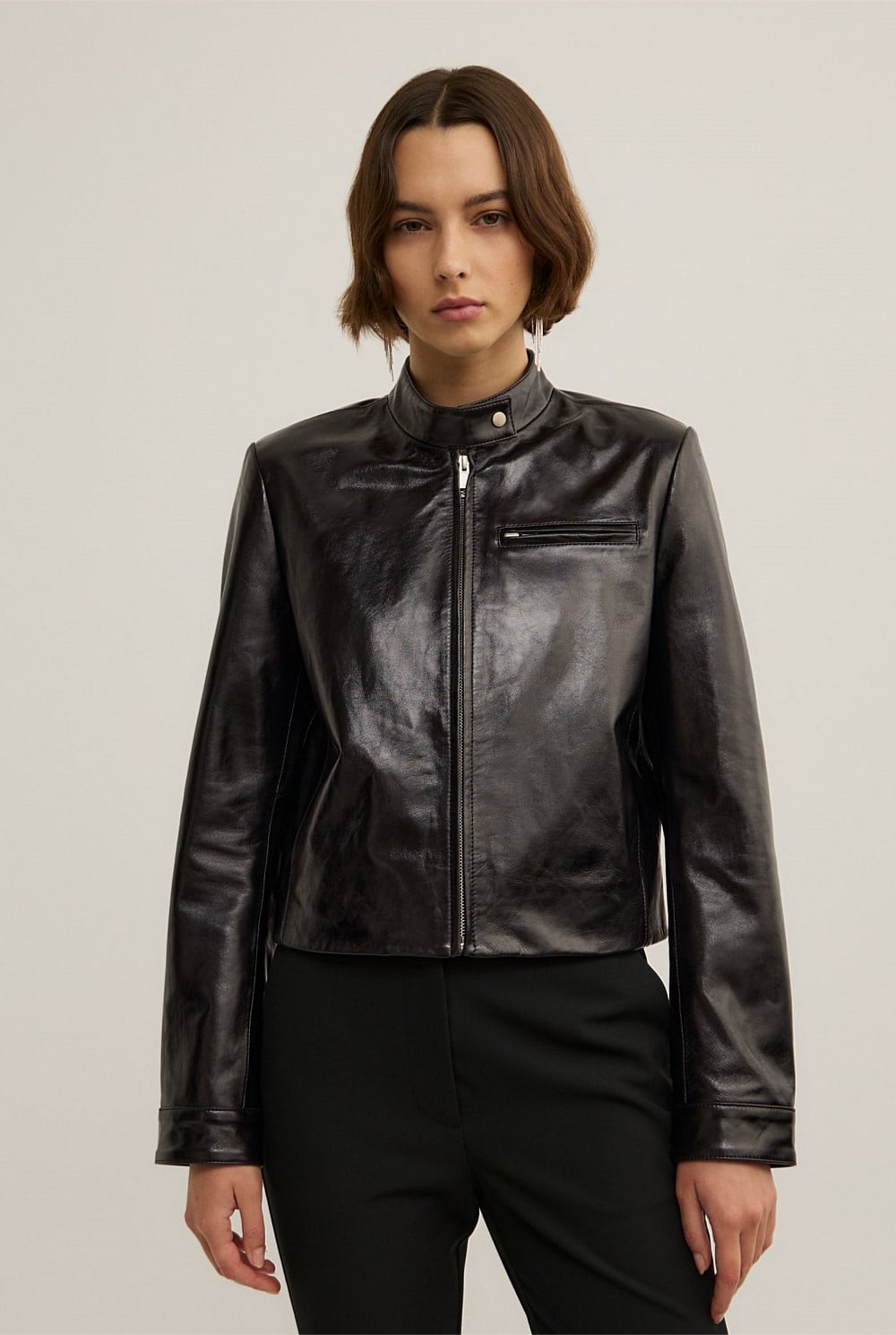 Clean Biker Jacket