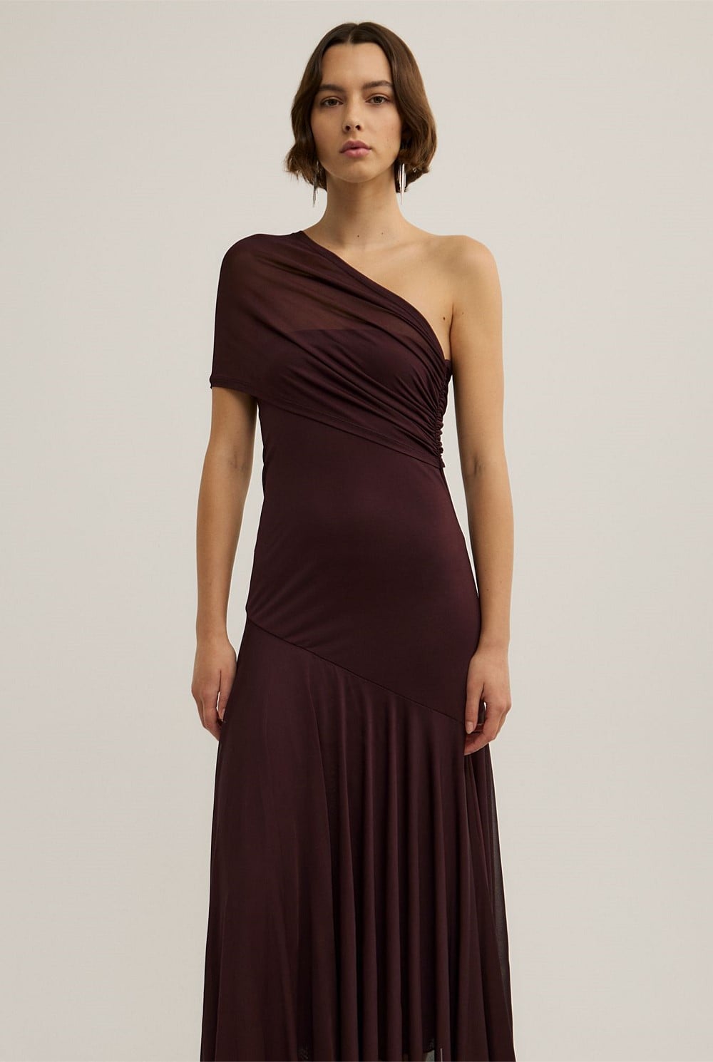 Wrapped Shoulder Dress