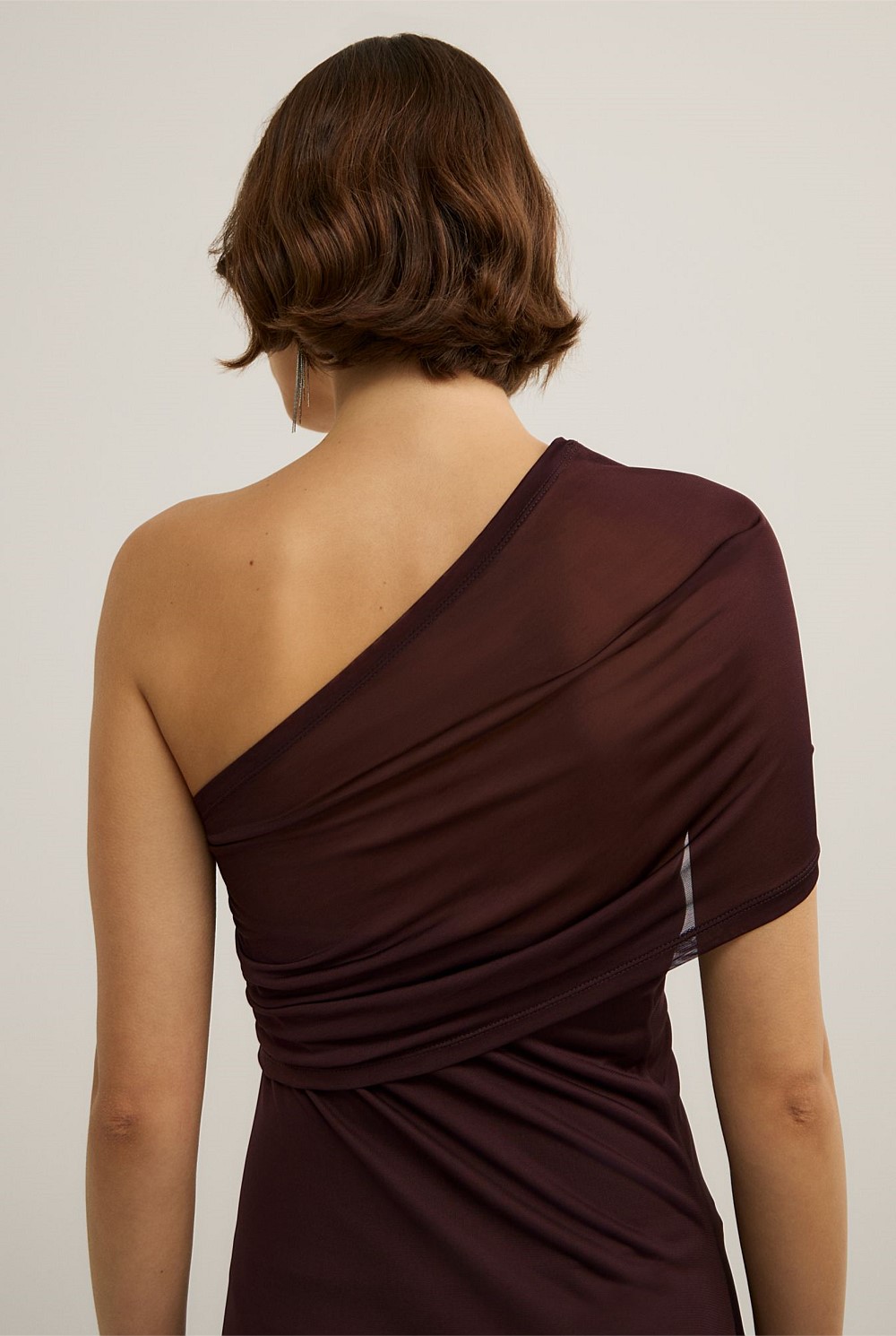 Wrapped Shoulder Dress