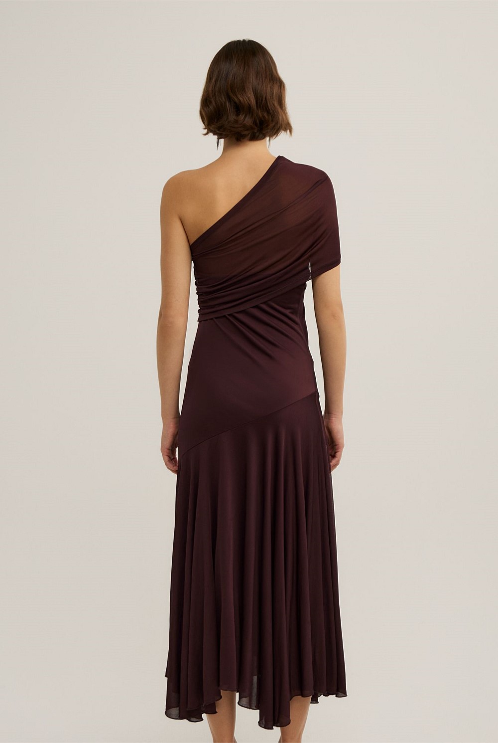 Wrapped Shoulder Dress