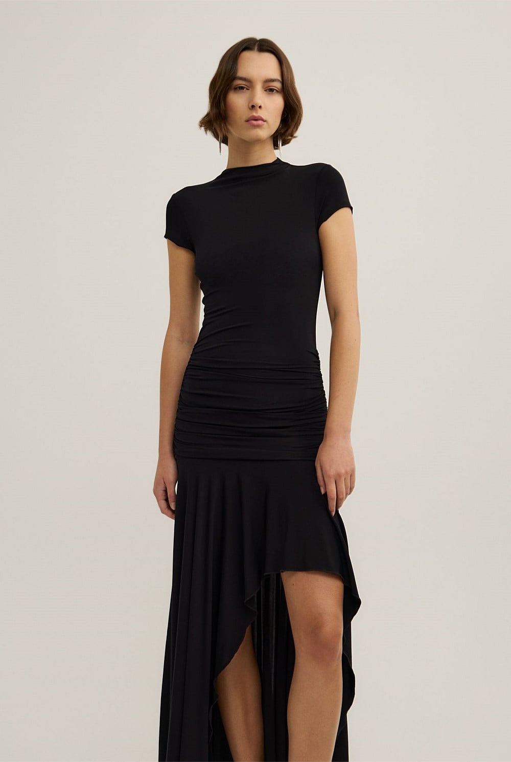 Asymmetric T-Shirt Dress