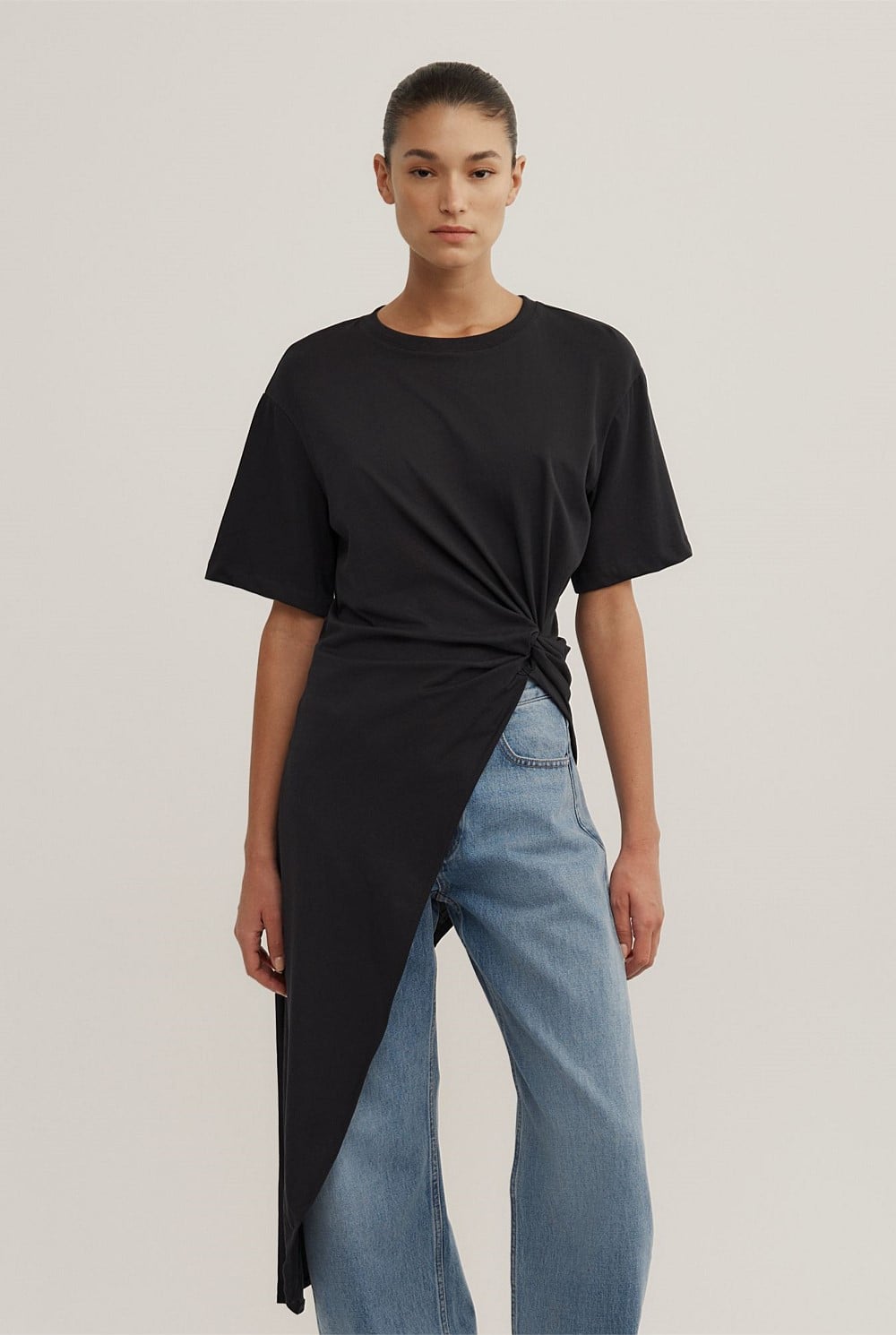 Asymmetric Tunic T-Shirt