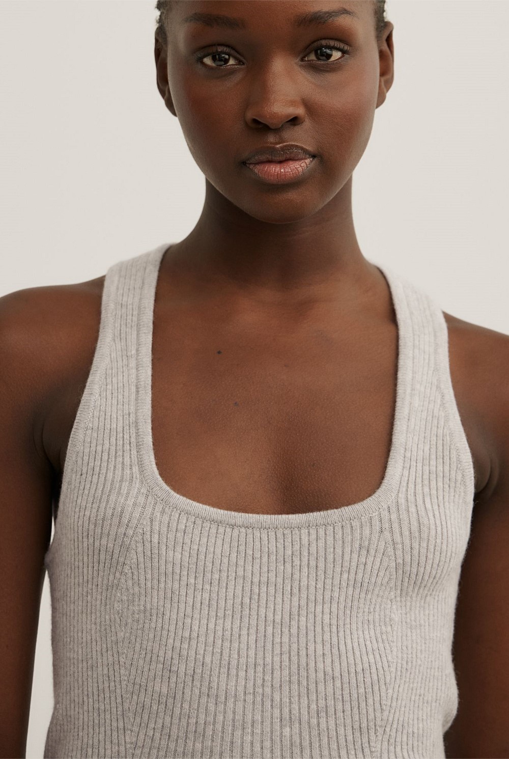 Knit Rib Tank Top
