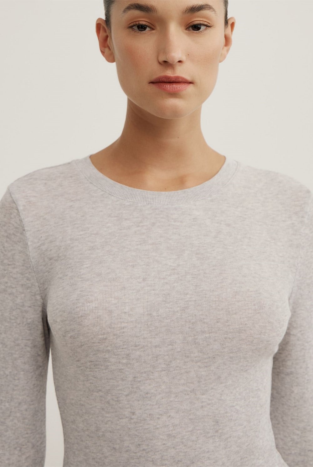 Fine Jersey Long Sleeve Top