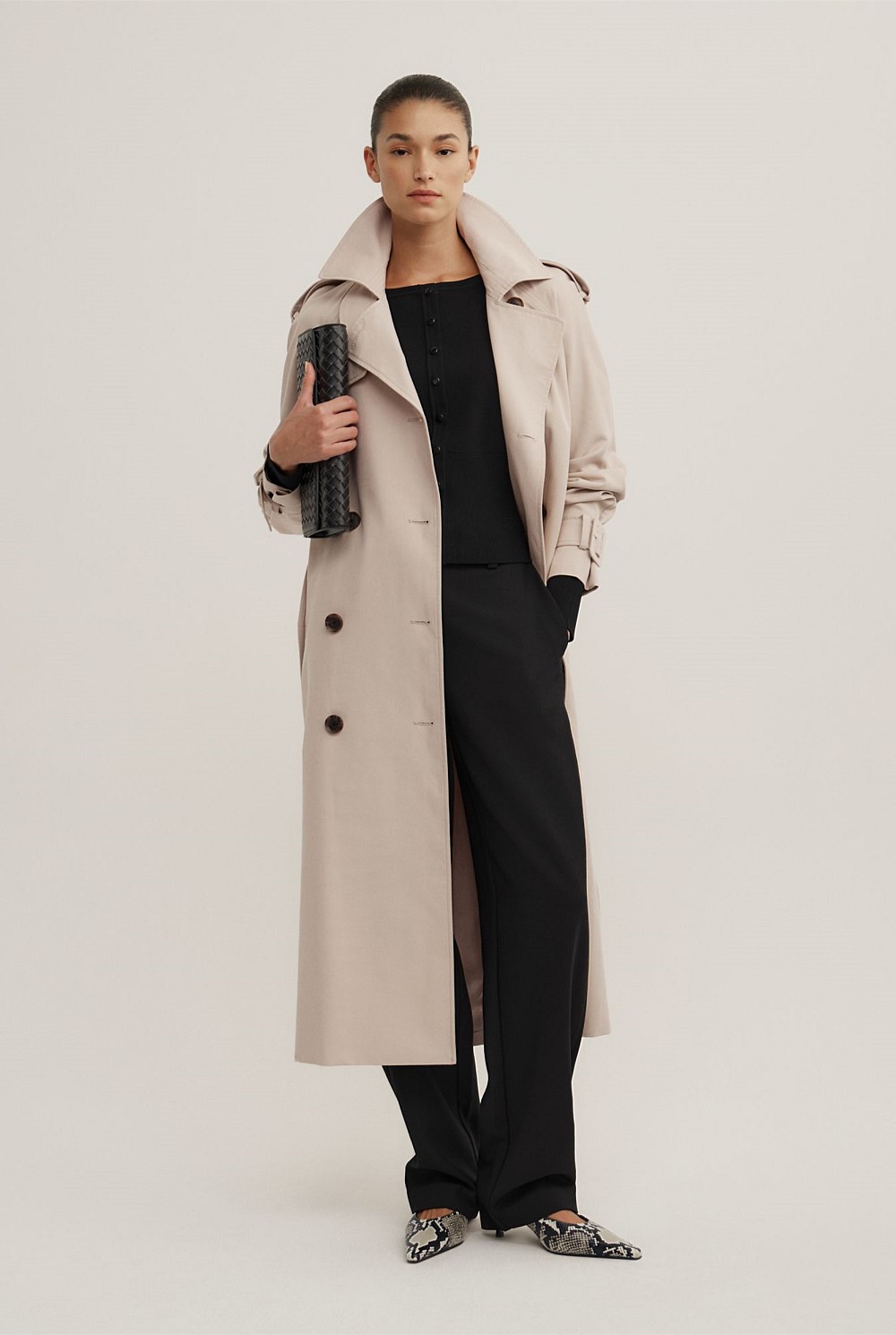 High Rib Knit Cardigan